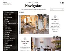 Tablet Screenshot of denizennavigator.com